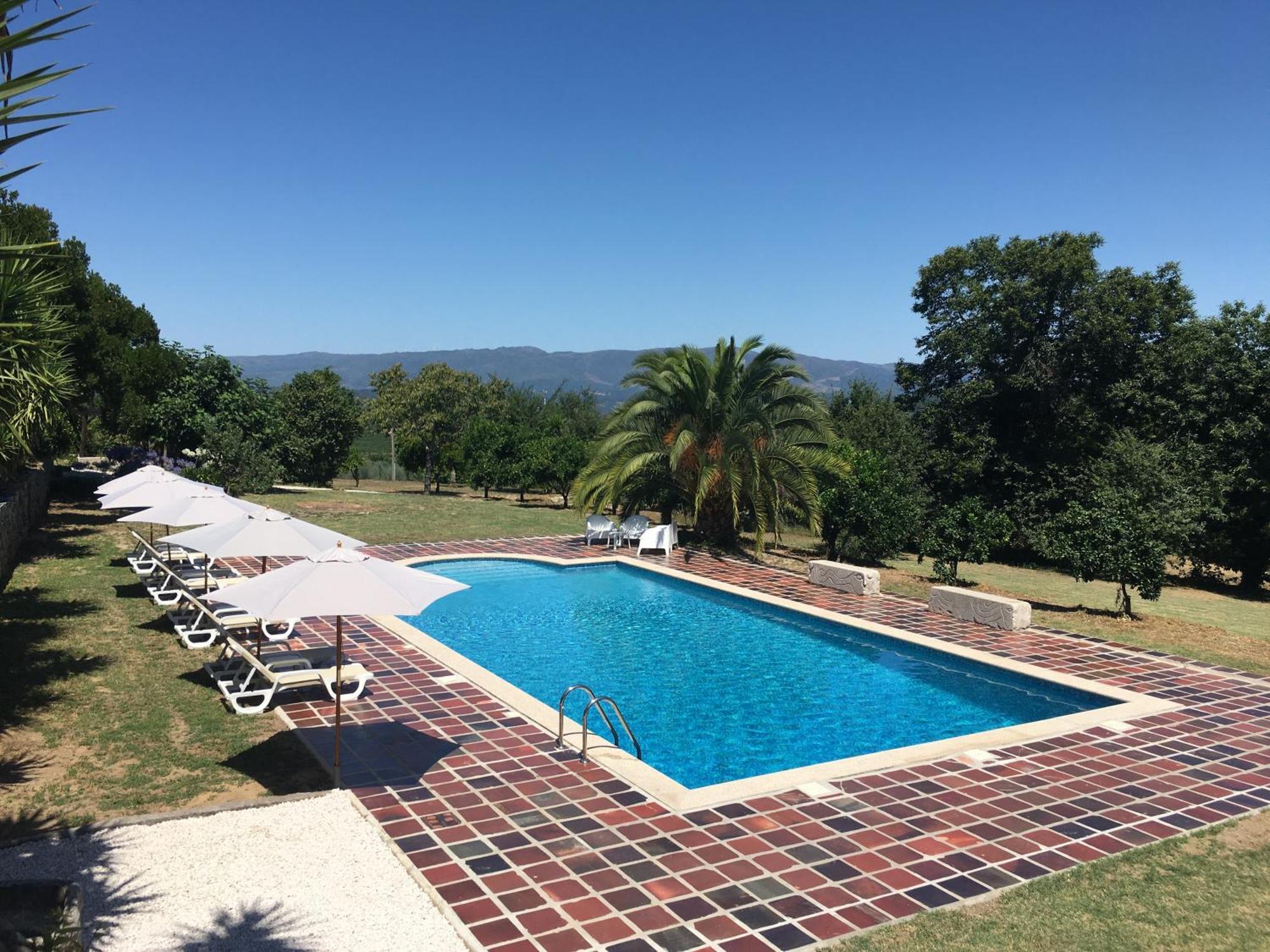 Отель Quinta De Mocamedes - Turismo De Habitacao Возела Экстерьер фото